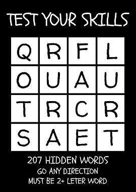 Word Game Poster 7