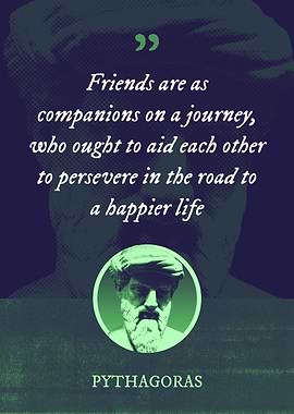 Friends are as companions