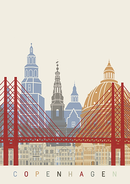 Copenhagen skyline
