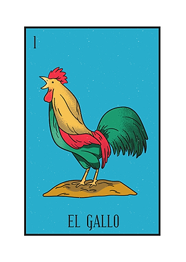 Mexican Bingo Wall Decor