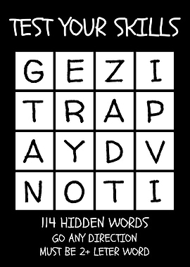 Word Game Poster 3