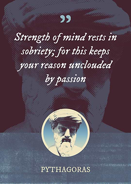 Strength of mind rests in