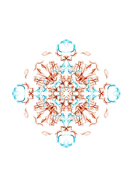 Abstract fractal fan art