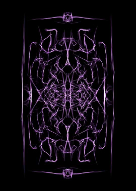 Abstract fractal fan art