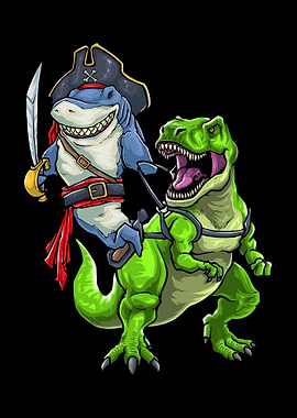 Pirate TRex Halloween