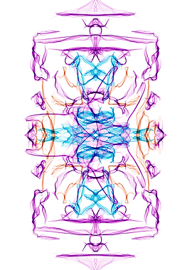 Abstract fractal fan art