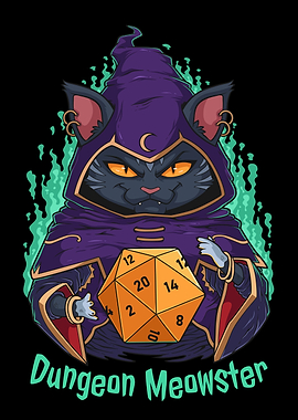 Cat DM Dungeon Meowster