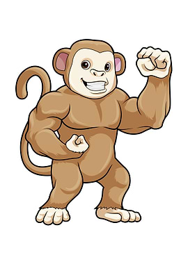 Monkey Bodybuilder