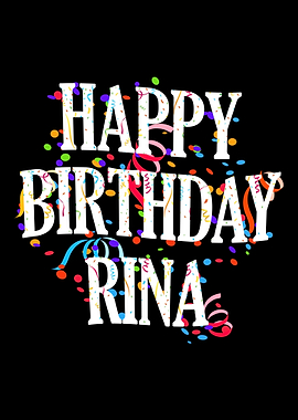 Happy Birthday Rina