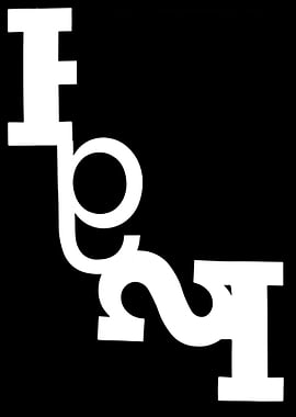 Typography Black and White