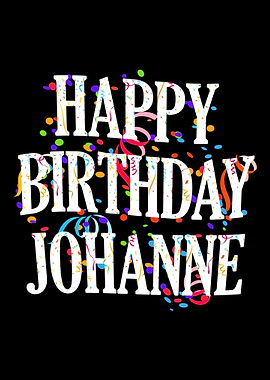 Happy Birthday Johanne