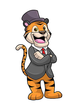 Tiger Groom Jacket Hat