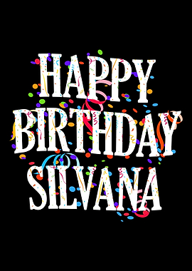 Happy Birthday Silvana