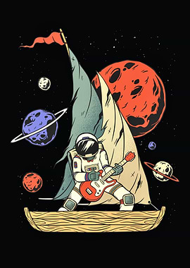 Pirate astronaut rock