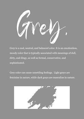 GREY COLOR WHEEL