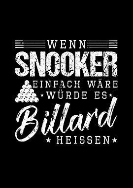 Billard Geschenke Snooker