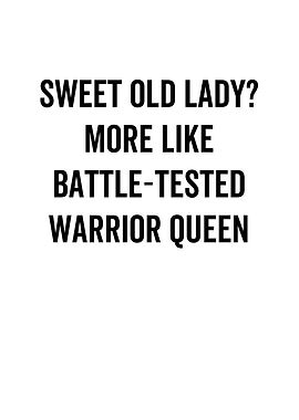 Sweet Old Lady More Like