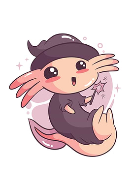 Halloween Axolotl Funny