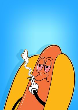 Stoned Hot dog