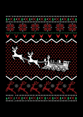 Xmas Locomotive Train