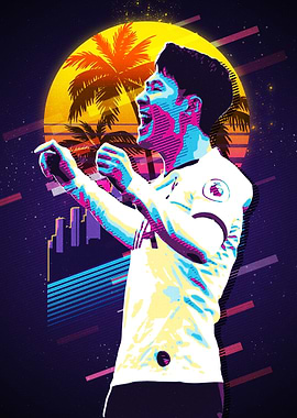 Heung Min football star