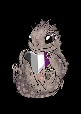 Asexual Pride Dragon