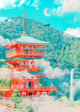 Nachi san Mountain Japan