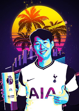 Heung Min football star