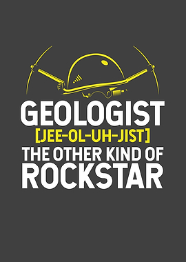 Geologist is a rockstar