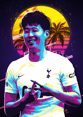 Heung Min football star