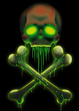 Skull and Crossbones Drip