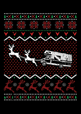 Xmas Camping Camper