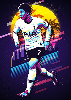 Heung Min football star