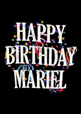 Happy Birthday Mariel
