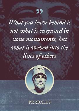 What you leave behind is