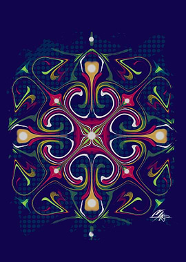 Mandala Shooting Star