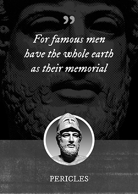 For famous men have the