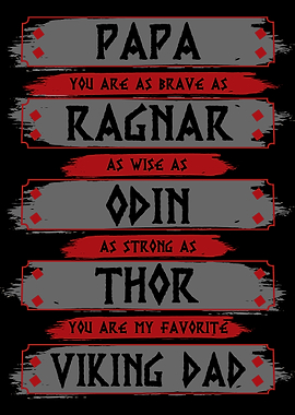 Norse Papa Best Viking Dad