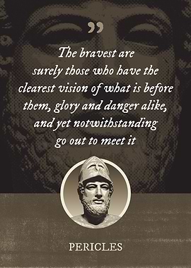 The bravest are surely
