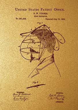 95 Head Protector Patent