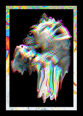 Greek Statue Synthwave