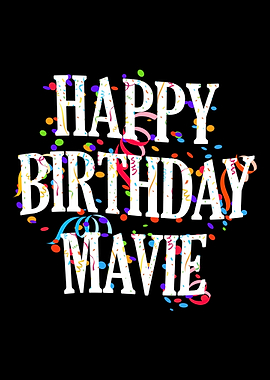 Happy Birthday Mavie