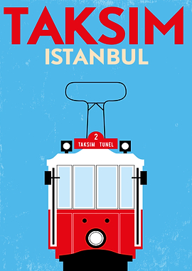 Taksim Istanbul vintage