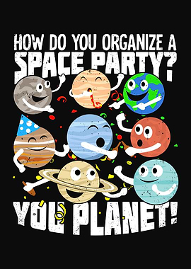 Astronomy Planets Design