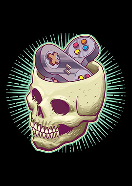 Mind Controller Skull Gami