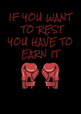 Earn Your Rest Boxing
