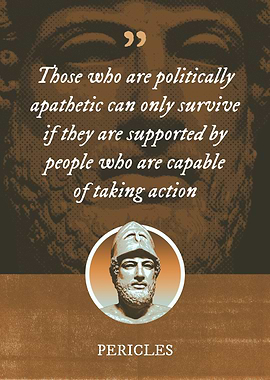 Those who are politically