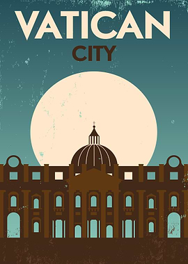 Vatican City Italy vintage