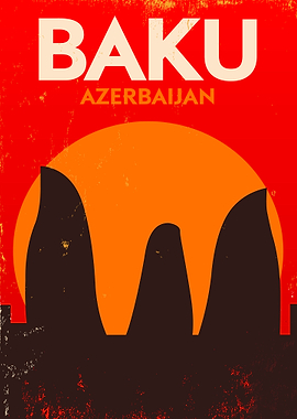 azerbaijan Baku vintage