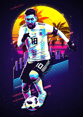 Lionel Messi football star